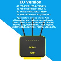라우터 공용 와이파이 동글 LTE 에그 무선 공유기 5G 인터넷 분배기 vpn kuwfi 4g 1200mbps 4g5g 듀얼 밴드 wi-fi sim 카드 wifi 핫스팟 모뎀, RJ11 없이, 나는 버전