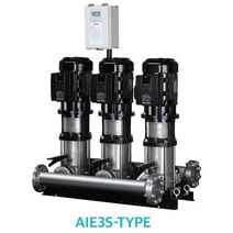 AIE3S-30301-3T 삼상380V 고효율 개별인버터 부스터펌프 1마력 양정32M 구경65mm 양수량 330LPM (24M) 신한일