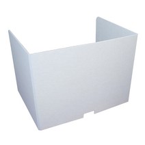 압축펠트 방음칸막이 책상칸막이 파티션 가림막 소음방지 방음 집중력 초경량 독서실 몰입 비대면 인테리어 사무실칸막이, 연회색 Bright Grey