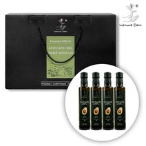 네이처담 프리미엄 아보카도오일 외 3종 선물세트, 1번(오일4), 1박스