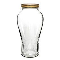유리 담금주병 과실주병 인삼주병, 2.7L, 1개