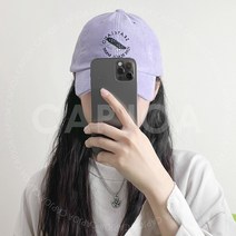 골덴 자수 가을 겨울 남녀공용 볼캡 캡 모자