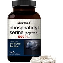 NatureBell 네이처벨 포스파티딜세린 400mg 180캡슐 1병, 1개, 제품제목참조