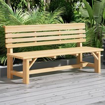 야외벤치 목재 인테리어 테라스 베란다 평의자 원목, 화이트 길이 100  너비 40  높이 80