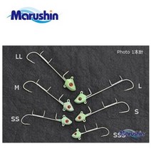 [마루신] 야광 갈치텐야 1본침 텐야지그해드 갈치채비, LL-30g