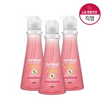 메소드 디쉬 솝 핑크 그레이프후르트 주방세제, 532ml, 3개