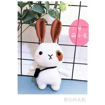 코바늘 뜨개질 인형만들기 DIY 패키지 모직 인형 귀여, 버니 No. 2