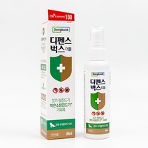 동국) 디펜스 벅스 더블 60ml 모기 털진드기 기피제, 1개