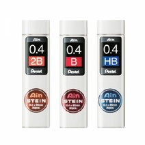펜텔 아인 슈타인샤프심 C274-2B 2B 0.4mm, 8개