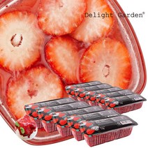 딜라잇가든 [딜라잇가든]냉동 국내 80 가당딸기 1kg x 10, 단품없음
