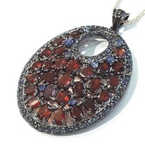 블루케이 [블루케이] 가넷 원석 펜던트 220604-14 1월탄생석선물