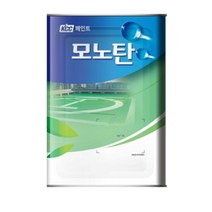 KCC 우레탄 옥상방수 방수재 모노탄 하도/중도/상도/차열, KCC상도1액형-녹색 14KG