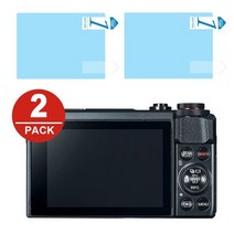 해외 캐논 Powershot G7 X G7X Mark II G5X G9X G1X III EOS R RP M5 M6 M50 M100 M3 M10 M2 M2 용 2x LCD, Powershot G7X III