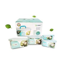 [오너클랜] 강력 밀폐용기 트라이탄 안심 가벼운 반찬통 4개세트, 쿠팡 본상품선택, 상세 설명 참조