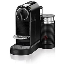 DeLonghi의 Nespresso CitiZ 드롱기 네스프레소 시티즈 커피 머신 블랙, 머신 에어로, 검정