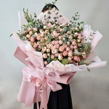 핑크자나장미 자이언트 대형꽃다발(100송이 200송이 300송이) 프로포즈 당일배송 꽃다발선물 프로포즈 생일축하 결혼기념일 사랑고백(상품번호c_210), 자나장미(생화)100송이