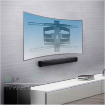 천장형브라켓 커브드TV브라켓 브라켓거치대 TV거치대 TV받침대 TV암 엔키마운트 ENK-T470C 각도조절 거리조절브라켓