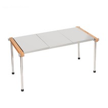라그렌 IGT L 캠핑 테이블 스테인리스 야외 바베큐 그릴 불멍 화로대, 05.IGT테이블(L)+그릴SET