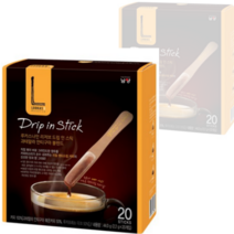 루카스나인 리저브 드립 인 스틱 과테말라 안티구아 블렌드 커피, 20개, 12세트