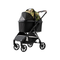 피콜로카네 유모차 에코 - 카모 - 반려동물 산책 강아지 고양이 유모차 개모차