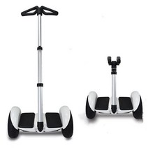 Ninebot Mini Pro Segway 미니 스쿠터 2 In 1 핸들 브래킷 용 브래킷이있는 조절 식 바 컨트롤러, 흰색 핸들 바
