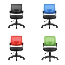 팔걸이 없는 고시원 공부방 컴퓨터 바퀴 책상의자 학원 원룸 강의실, a9 그린