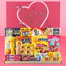 알러뷰 핑크 프리미엄 과자세트 23p, 1세트, 19종