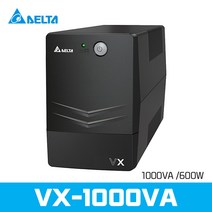 델타UPS VX-1000VA 1KVA 600W 소형 무정전전원공급장치 DELTA AVR, 1개