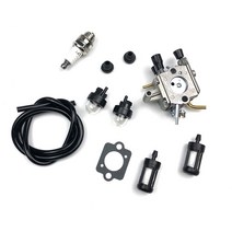 스틸 엔진톱 기화기 carb for fs250 fs120 fs200 fs300 프라이머 전구 연료 필터 라인 기화기 점화 플러그 기화기 dropshipping new