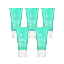 얼스 사이언스 Earth Science 완벽한 수분 무오일 보습제 무향 2fl oz(59ml), 5개