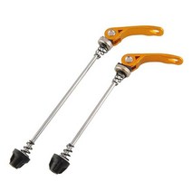 로드자전거휠 자전거 허브 퀵 릴리스 레버 MTB 도로 스틸 꼬치 앞바퀴 145mm 후면 산악 접이식, 1개