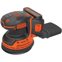 BLACK+DECKER 20V MAX 오비탈 샌더 무선 12 000 OPM 샌드페이퍼 시트 2장 배터리 및 충전기 포함(BDCRO20C), 궤도 샌더 키트