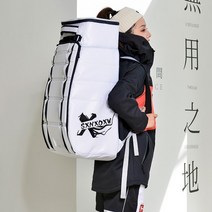 스키부츠가방 스노우보드가방 용품 보드백 2022 65l48l tpu 방수 스키 신발 가방 배낭 스키 휴대용 가방 스노우 보드 가방 대용량 a7346, 다중
