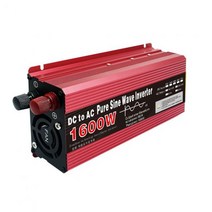 변압기 인버터12v 220v Pure Sine Wave 1000W/1600W/2200/3000W DC 12V To AC Portable Power Bank Convert, 01 1600W