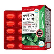 당뇨영양제 바나바 (1 000mg x 60정), 60개, 혈당저하