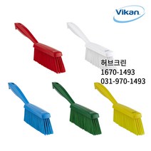 바이칸 허브크린16701493 테이블솔 미디움 작은 덩어리 쓸어담기 좋은 청소 빳빳한 모 제과 제빵 식품공장 위생관리, 1개, 테이블솔 미디움타입 빨강