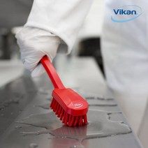 HACCP 해썹 주방 조리실 식품 공장 작업대 도마 기계 용기 바이칸 다용도 솔 소 3088, 빨강