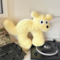 키치 퍼피 강아지 쿠션 Kitsch Puppy Dog Props, b