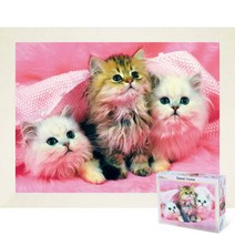 퍼즐피플 동물 직소퍼즐 모음, 150p, 150피스, 스위트 홈 150피스 액자포함(우드화이트)