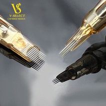 책 소독기 다용도 살균기 EZ V 문신 카트리지 바늘 #12 0.35mm 매그넘 M1 기계용 일회용 멸균 Pen20, 17 VC-T1205M1 0.35mm