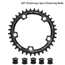 자전거체인휠 크랭크암 swtxo deckas 110bcd 로드 바이크 링 알루미늄 합금, 36t 체인링 n 볼트