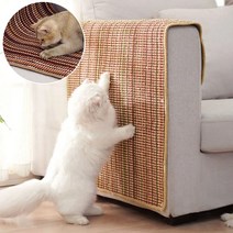 고양이 스크레쳐 가구 사이잘 캣 스크래치 매트 보드 고양이 손톱 긁는 장난감 의자 소파 가구 등산 러그, 04 60x90cm