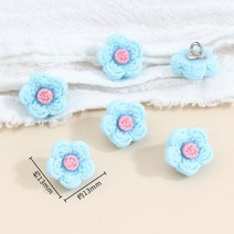 DIY 공예품용 만화 꽃 버튼 어린이 아기 의류 절묘한 셔츠 스웨터 드레스 장식 바느