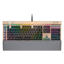 커세어 K100 RGB OPX 영문 미드나잇 골드 기계식 게이밍키보드 CORSAIR 공식판매점