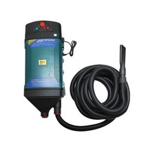 손세차장전용 청소기 벽걸이형 진공 청소기 먼지 흡입기 세차장 청소, 단일사이즈, 블루 리모콘 2000W 7.5m 튜브