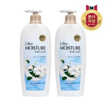 [엘지생활건강] 온더바디 울트라 모이스처 코튼 바디워시 785MLx2개, 상세 설명 참조