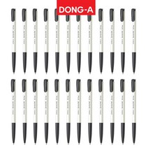 동아 스피디볼 유성펜 0.7mm, 흑색, 24개입