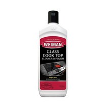 Weiman Glass Cooktop Cleaner Polish 웨이만 쿡탑 인덕션 글라스 클리너 15oz, 1개