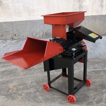 볏집절단기 볏집파쇄기 건초절단기 잔디 분쇄기 전동 가정용 깎기, 다기능분쇄기(모터 없음)