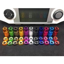 라디오용 양극 산화 알루미늄 스위치 너트 볼트 볼트 라디오마스터 TX16S 점퍼 T-lite FrSky Taranis 컨트, 09 Light Blue